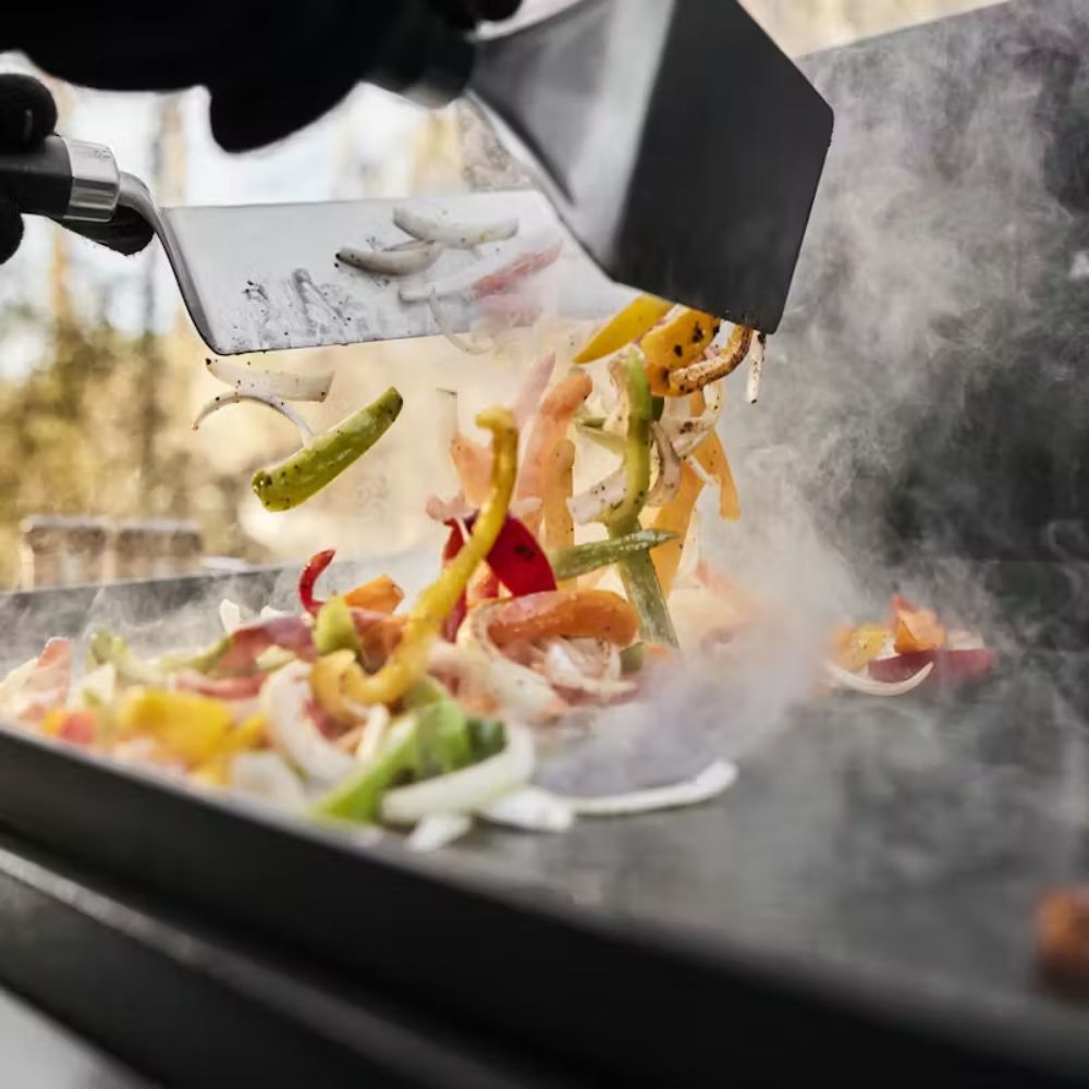Weber 3-Burner 76cm Slate GPD Premium Griddle Barbecue - 1500542 - Old Railway Line Garden Centre