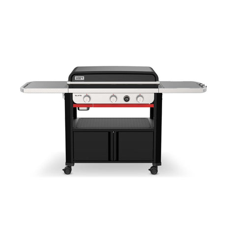 Weber 3-Burner 76cm Slate GPD Premium Griddle Barbecue - 1500542 - Old Railway Line Garden Centre