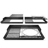 Weber Crafted Porcelain - Enamelled Cast Iron Cooking Grates - Spirtit 300 EX4 - Old Railway Line Garden Centre
