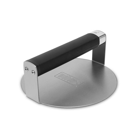 Weber Griddle Stainless Steel Burger Press - 3400846 - Old Railway Line Garden Centre