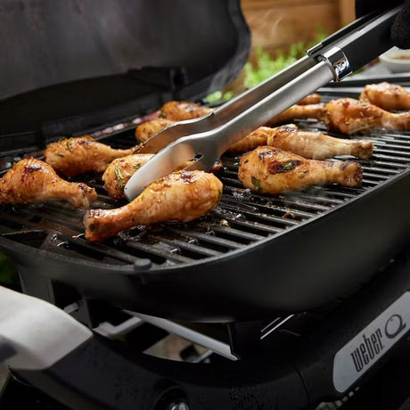 Weber Q 2200N Gas Barbecue with Side Tables and Compact Stand - Old Railway Line Garden Centre