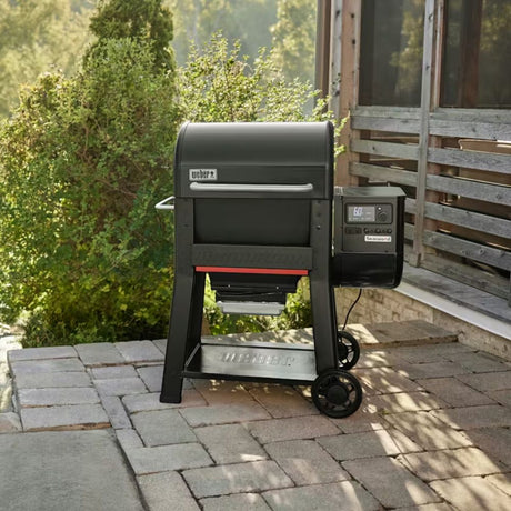 Weber Searwood 600 Pellet BBQ - 1500201 - Old Railway Line Garden Centre