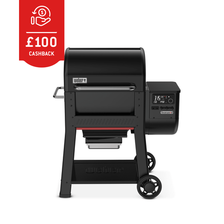 Weber Searwood 600 Pellet BBQ - 1500201 - Old Railway Line Garden Centre