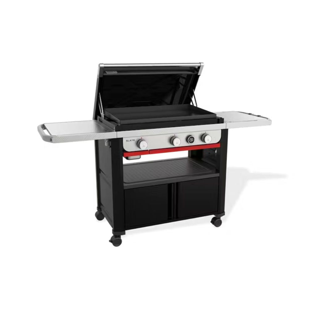 Weber 3-Burner 76cm Slate GPD Premium Griddle Barbecue - 1500542