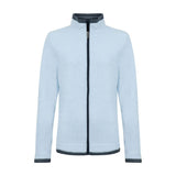 Weird Fish Ariana Full Zip Grid Women's Fleece - Cool Blue - Old Railway Line Garden Centre