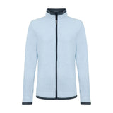 Weird Fish Ariana Full Zip Grid Women's Fleece - Cool Blue