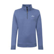 Weird Fish Avery 1/4 Zip Women's Fleece - Faded Blue - Old Railway Line Garden Centre