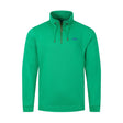 Weird Fish Brampton 1/4 Zip Men's Sweatshirt - Heritage Green - Old Railway Line Garden Centre