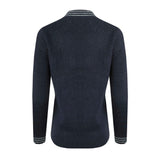 Weird Fish Dawkins Eco Tipped Jumper - Navy