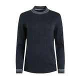 Weird Fish Dawkins Eco Tipped Jumper - Navy