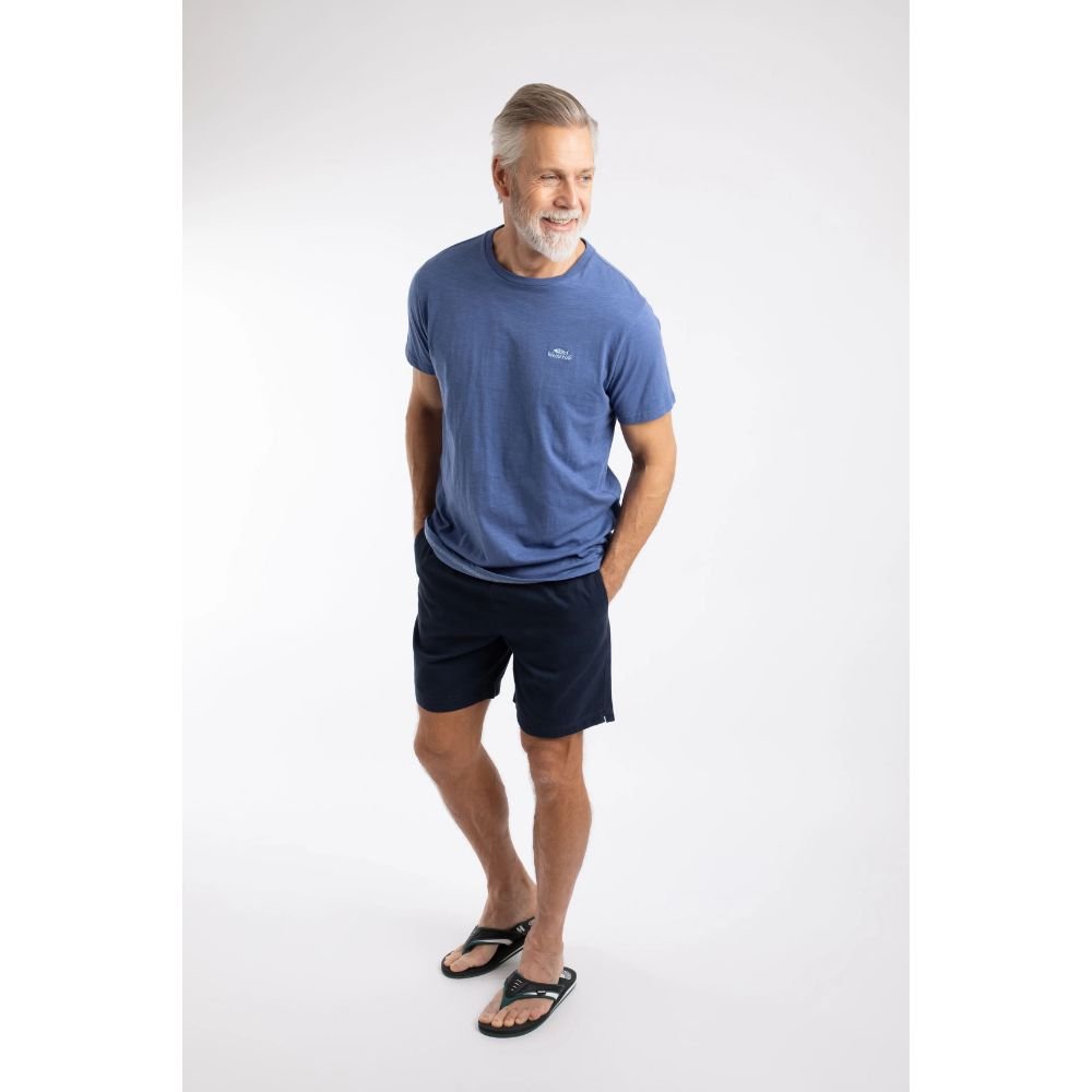 Weird Fish Fished Branded Men's T-Shirt - Faded Blue - Old Railway Line Garden Centre