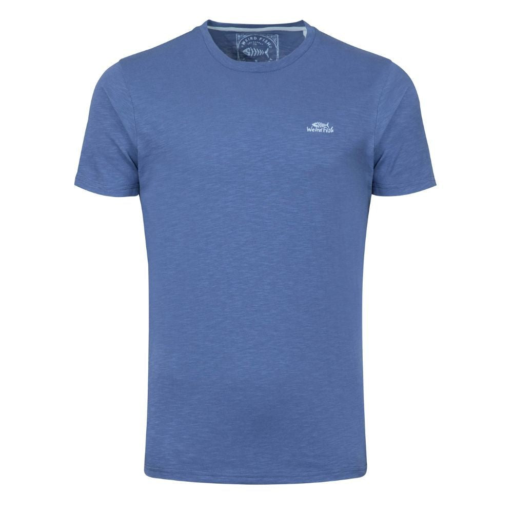 Weird Fish Fished Branded Men's T-Shirt - Faded Blue - Old Railway Line Garden Centre