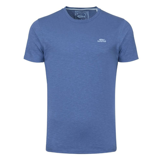 Weird Fish Fished Branded Men's T-Shirt - Faded Blue - Old Railway Line Garden Centre