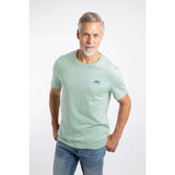 Weird Fish Fished Branded Men's T-Shirt - Mint Green