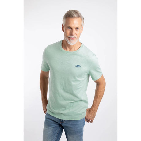 Weird Fish Fished Branded Men's T-Shirt - Mint Green