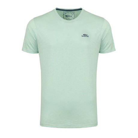Weird Fish Fished Branded Men's T-Shirt - Mint Green - Old Railway Line Garden Centre