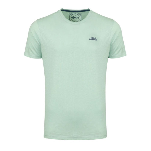Weird Fish Fished Branded Men's T-Shirt - Mint Green - Old Railway Line Garden Centre