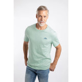 Weird Fish Fished Branded Men's T-Shirt - Mint Green - Old Railway Line Garden Centre
