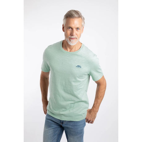 Weird Fish Fished Branded Men's T-Shirt - Mint Green - Old Railway Line Garden Centre