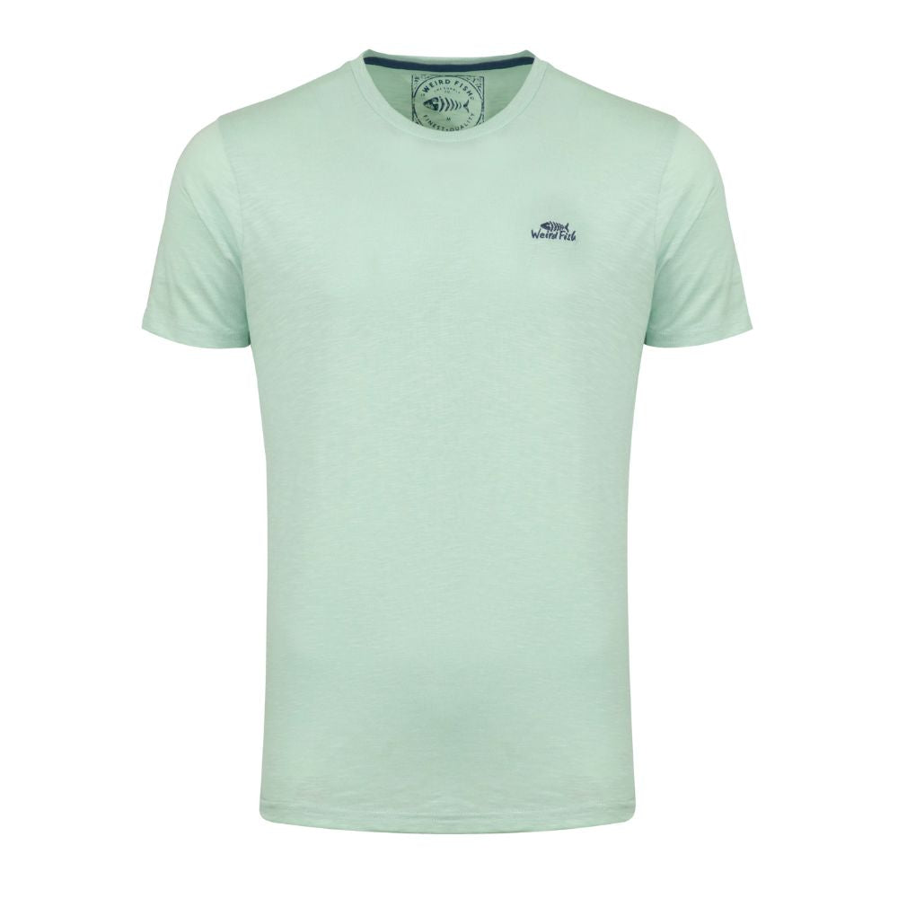 Weird Fish Fished Branded Men's T-Shirt - Mint Green