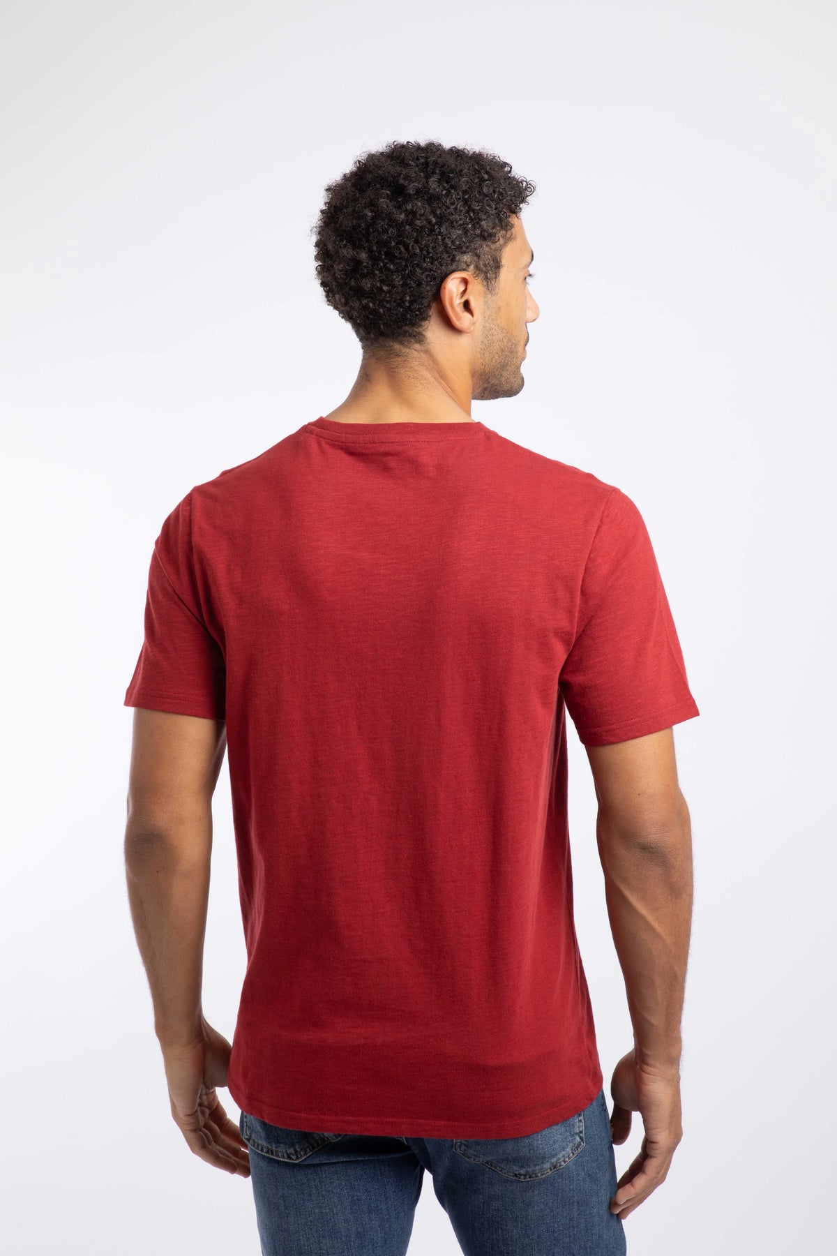 Weird Fish Fished Branded T-Shirt - Barn Red