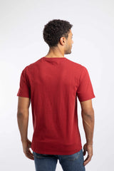 Weird Fish Fished Branded T-Shirt - Barn Red