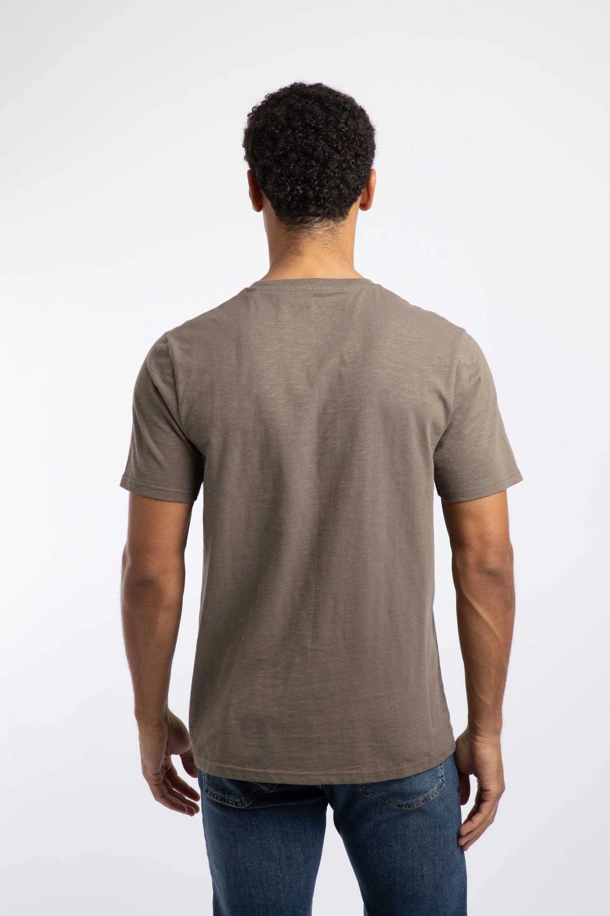 Weird Fish Fished Branded T-Shirt - Coffee