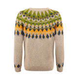Weird Fish Hatty Fair Isle Cardigan - Chalk
