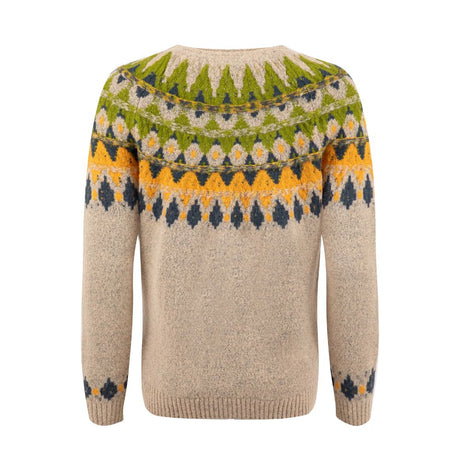 Weird Fish Hatty Fair Isle Cardigan - Chalk