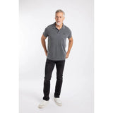 Weird Fish Indy Slub Men's Polo Shirt - Coal