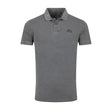 Weird Fish Indy Slub Men's Polo Shirt - Coal - Old Railway Line Garden Centre