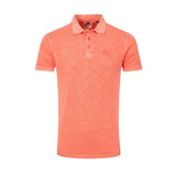 Weird Fish Indy Slub Men's Polo Shirt - Dark Coral - Old Railway Line Garden Centre