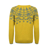 Weird Fish Miska Fair Isle Jumper - Yellow