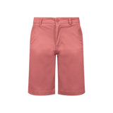 Weird Fish Rayburn Cotton Flat Front Shorts - Nantucket Pink - Old Railway Line Garden Centre