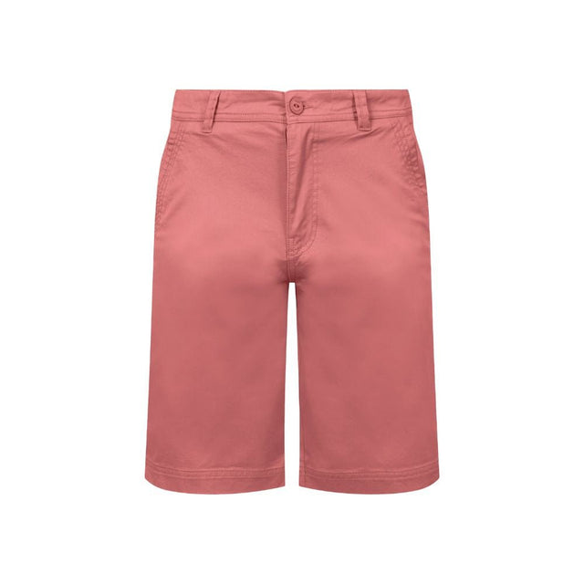 Weird Fish Rayburn Cotton Flat Front Shorts - Nantucket Pink - Old Railway Line Garden Centre