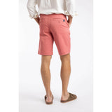 Weird Fish Rayburn Cotton Flat Front Shorts - Nantucket Pink