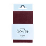 Weird Fish Una Plain Tights - Aubergine - M