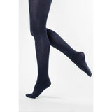 Weird Fish Una Plain Tights - Midnight - L