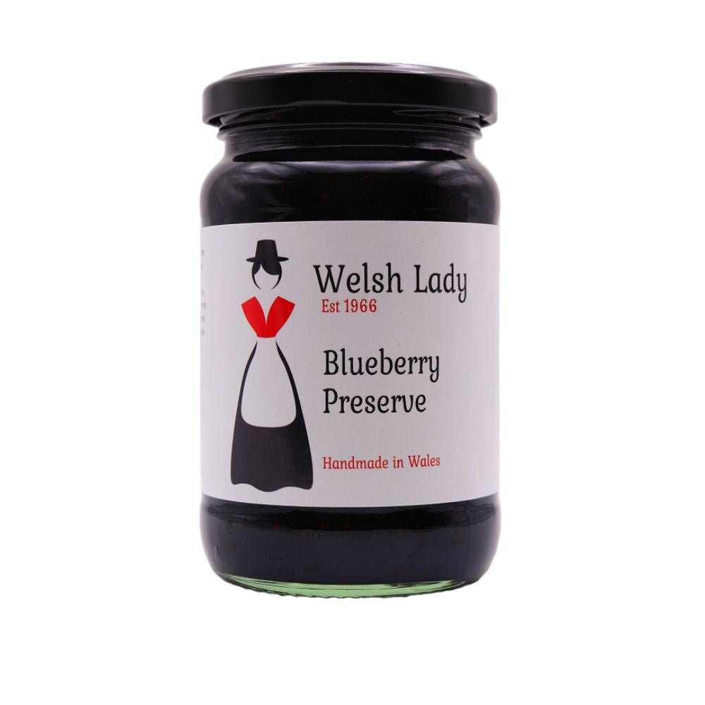 Welsh Lady 340g Blueberry Preserve - Old Railway Line Garden Centre