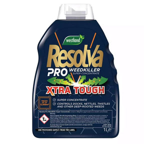 Westland 1 Litre Resolva Xtra Tough Weedkiller Concentrate - Old Railway Line Garden Centre