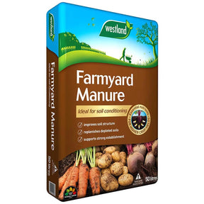 Westland 50L Farmyard Manure - Old Railway Line Garden Centre