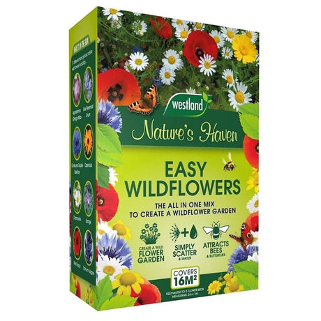 Westland Unwins 3.6kg Easy Wildflowers Flower Seed Blend & Granular Mix - Old Railway Line Garden Centre