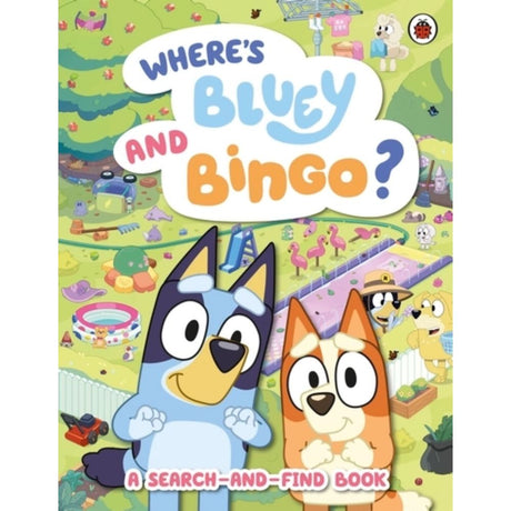 Where's Bluey and Bingo? A Search & Find Book - Old Railway Line Garden Centre