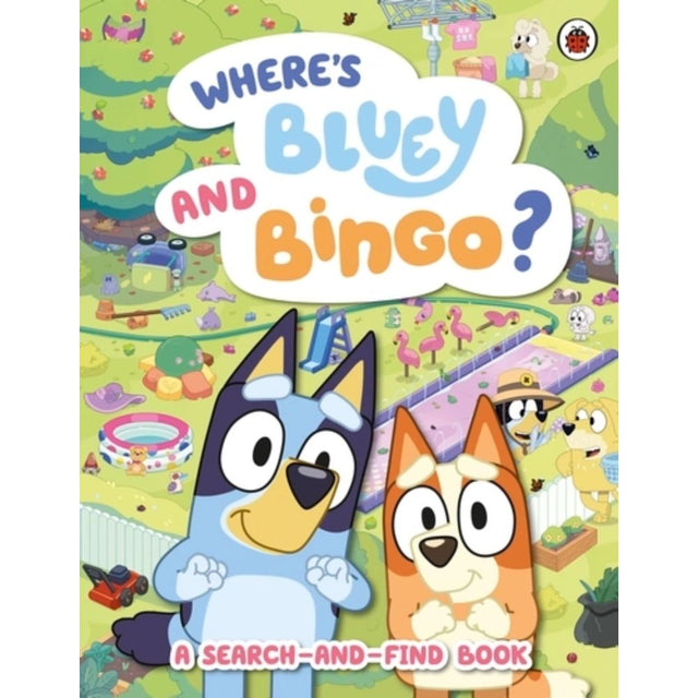 Where's Bluey and Bingo? A Search & Find Book - Old Railway Line Garden Centre