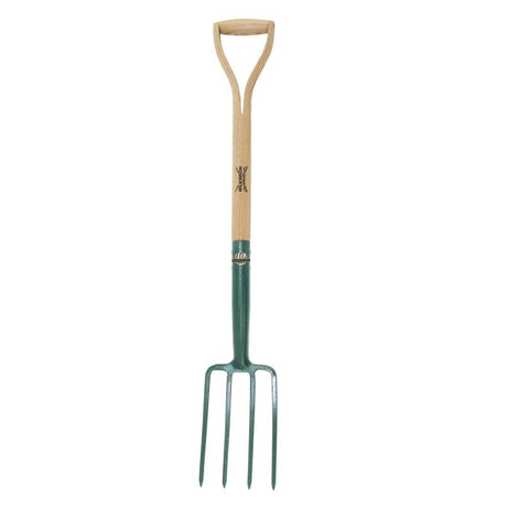 Wilkinson Sword 101cm D - Grip Carbon Steel Border Fork - Old Railway Line Garden Centre