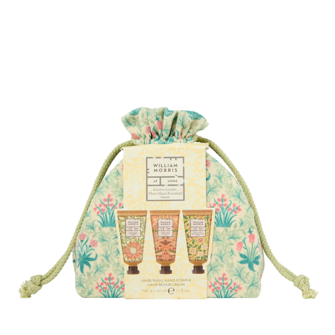 William Morris Kitchen Garden Three Hand Essentials Set