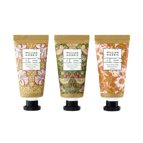 William Morris The Voyager Strawberry Thief Hand Cream Trio Gift Set - Old Railway Line Garden Centre