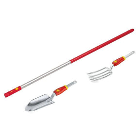 Wolf Garten Multi - Change® Trowel, Fork & Handle Set - Old Railway Line Garden Centre