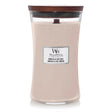 Wood Wick Vanilla & Sea Salt Large Hourglass Candle - Old Railway Line Garden Centre