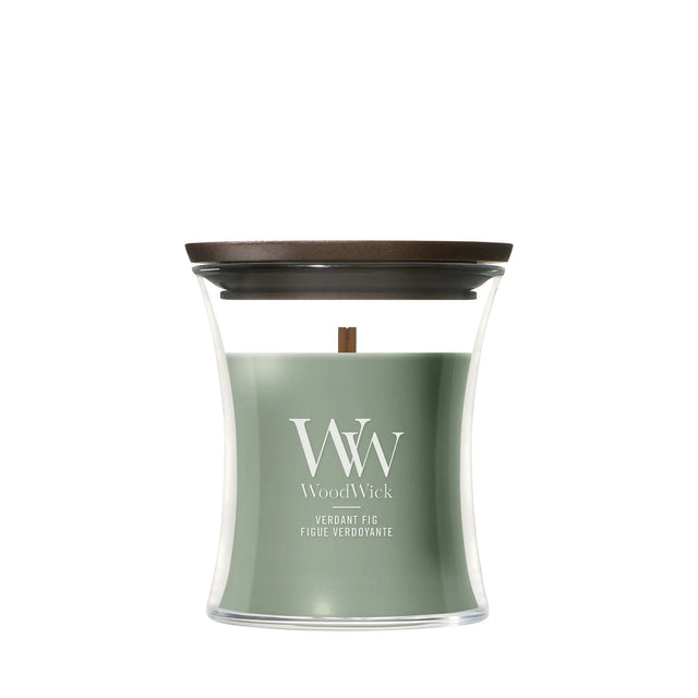 Wood Wick Verdant Fig Mini Hourglass Candle - Old Railway Line Garden Centre